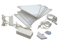 Panele świetlny Led Nanoleaf NL22 Nanoleaf Canvas Smarter Kit 9 trójkątów