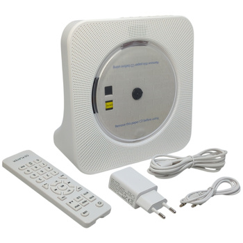 ODTWARZACZ PŁYT CD GUERAY KC-806 BEZPRZEWODOWY BLUETOOTH GŁOŚNIK BIURKOWY