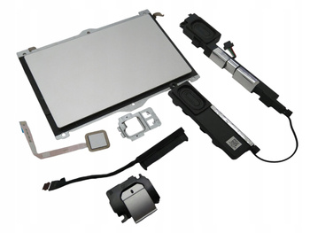 Ramka, przewód HDD, czytnik linii, obudowa gniazda LAN laptopa HP 450 G7